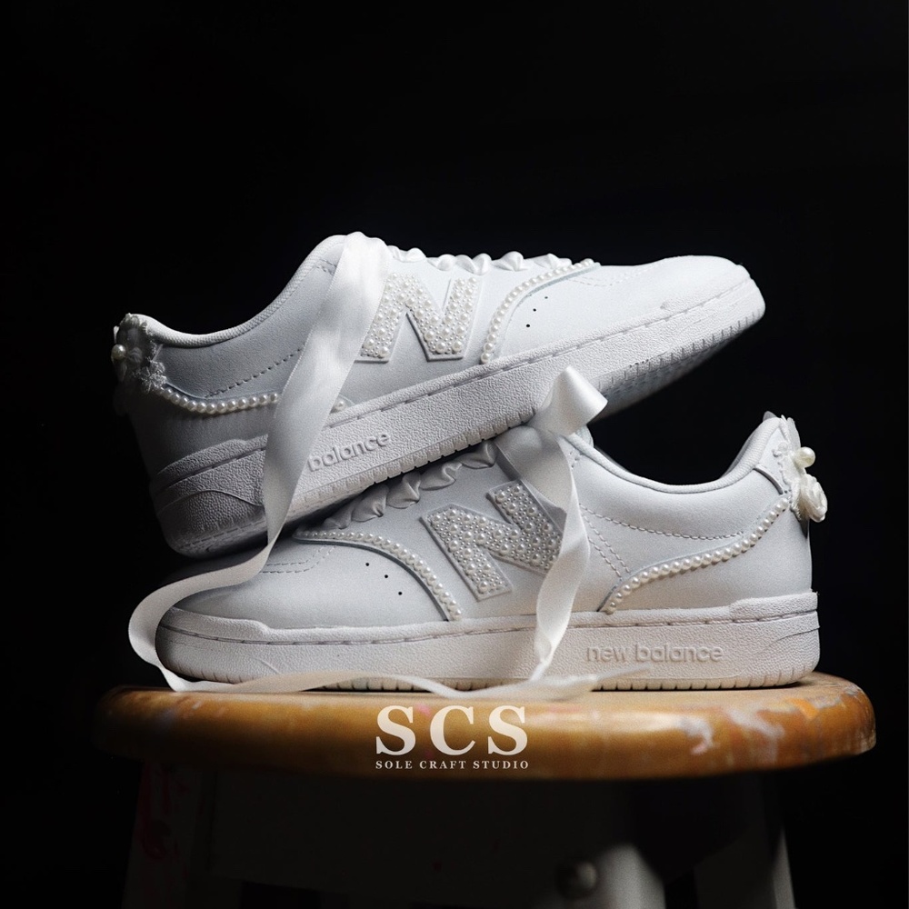 Personalized Wedding Sneakers for the Bride - New Balance BB80